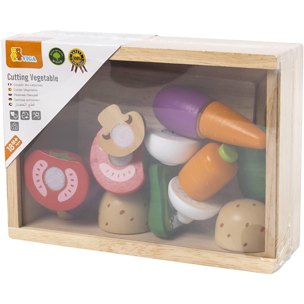 Viga cuttable vegetable set, 20 parts 1 set
