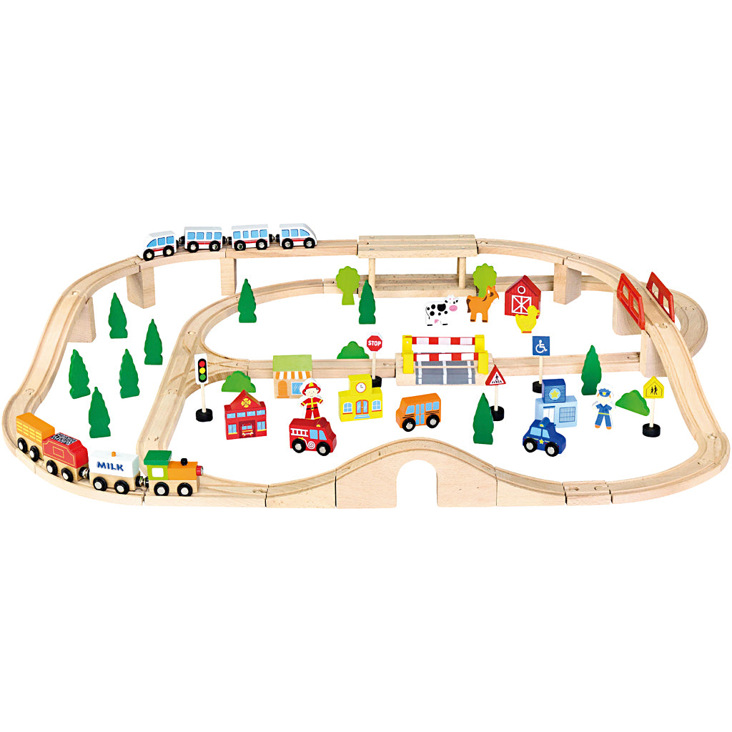 Ferrovia e città di Viga, 90 parti 1 set