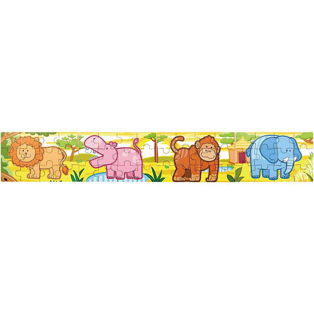 Puzzle Viga 4 in 1, dimensioni 4x(11,5x17,5) cm, 48 parti, 1 pezzo