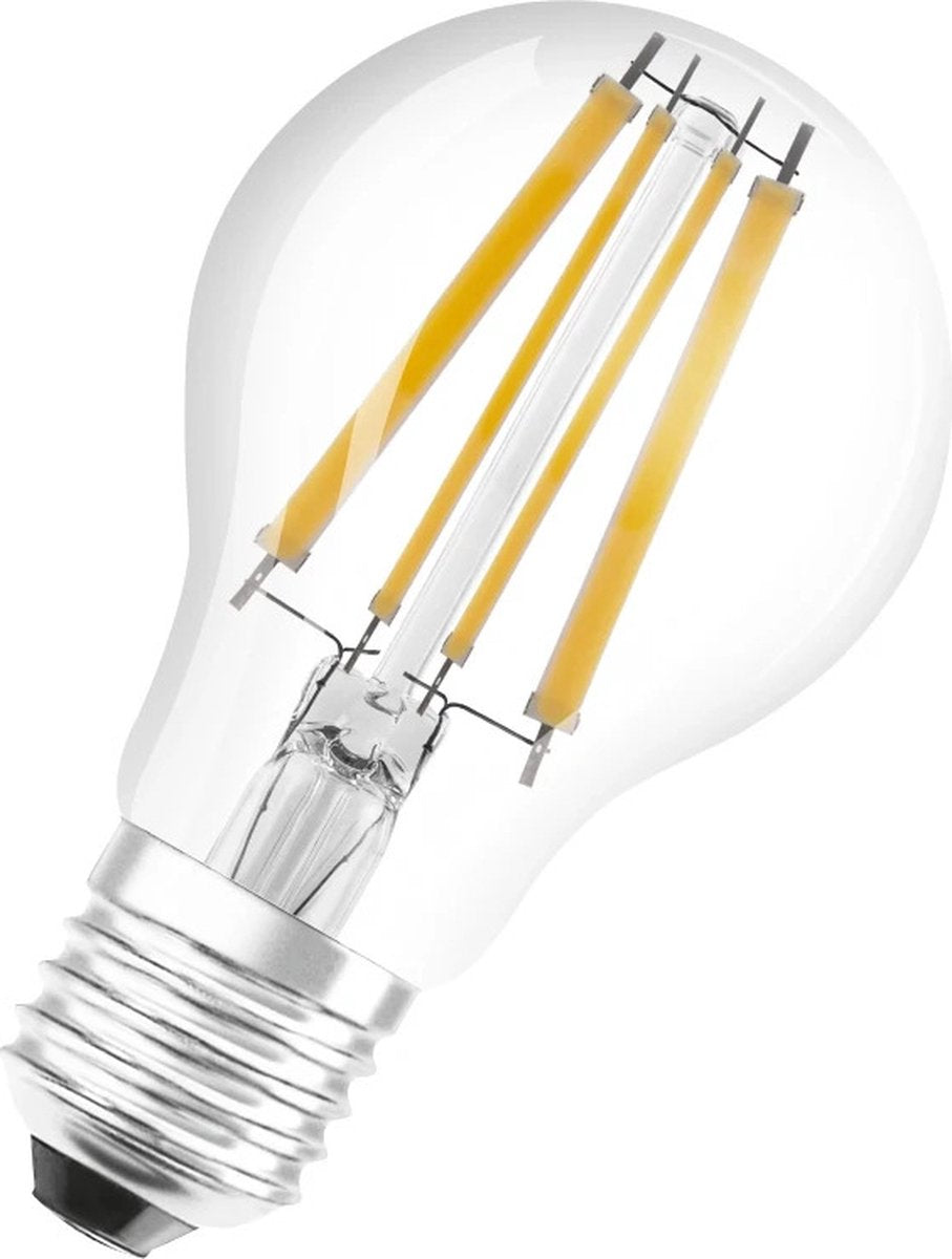 Lampada LED Osram - classica a 100 - e27 - filamento - trasparente - 11w - 1521 lumen - bianco caldo - non dimmerabile