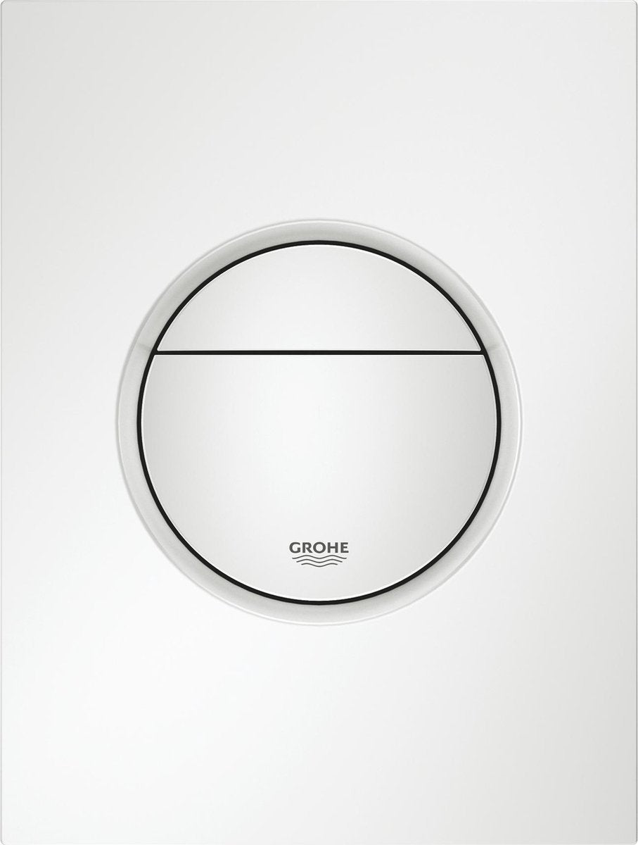 Inodoro con panel de control Grohe nova cosmopolitan - doble descarga - blanco
