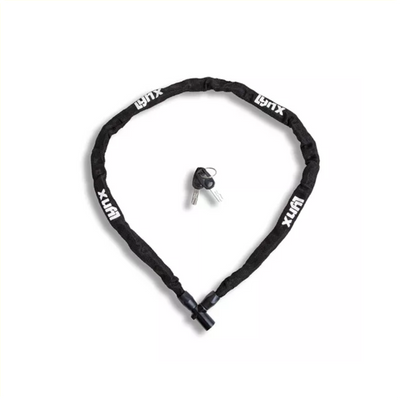Lynx Cadena Lock 100 cm de acero endurecido negro