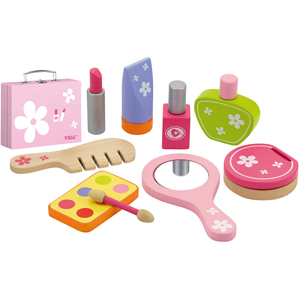 Juego de belleza de madera Viga, 10 piezas 1 juego
