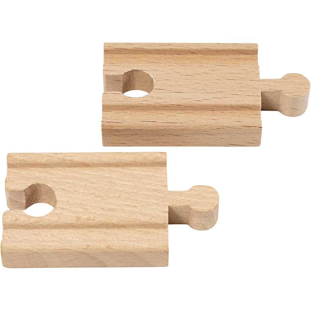Ferrovia Viga, dritta, l: 5,5 cm, 4 pezzi 1 scatola