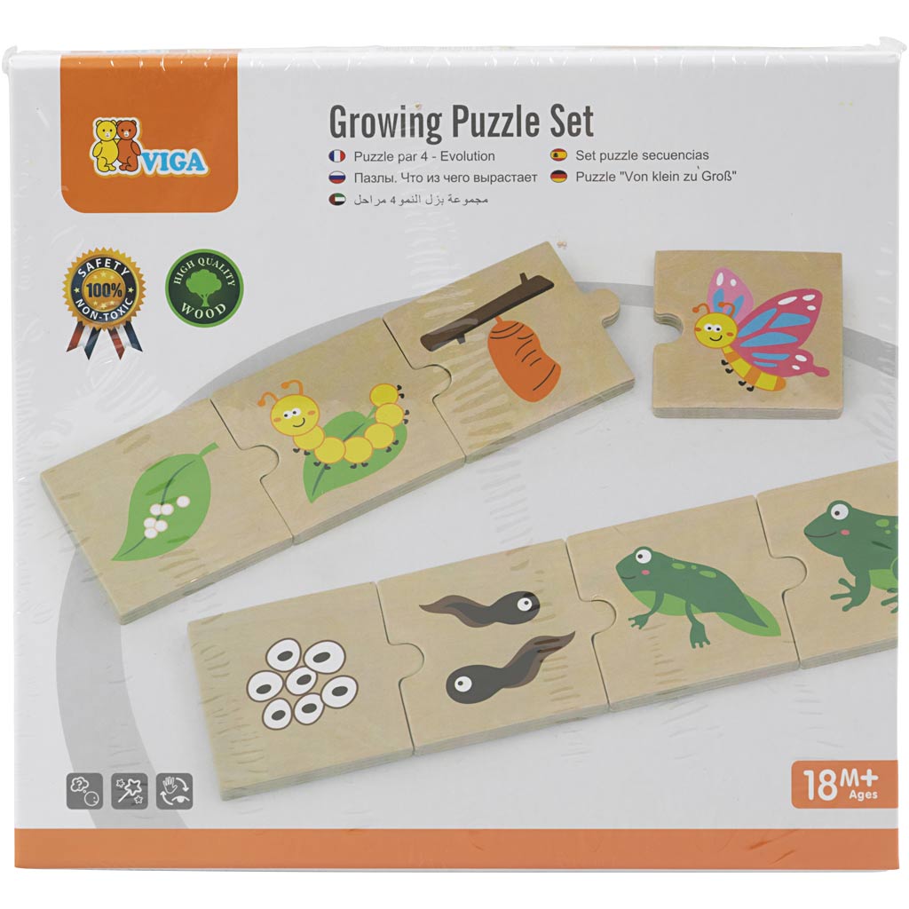 Puzzle Viga, 6 parti 1 set