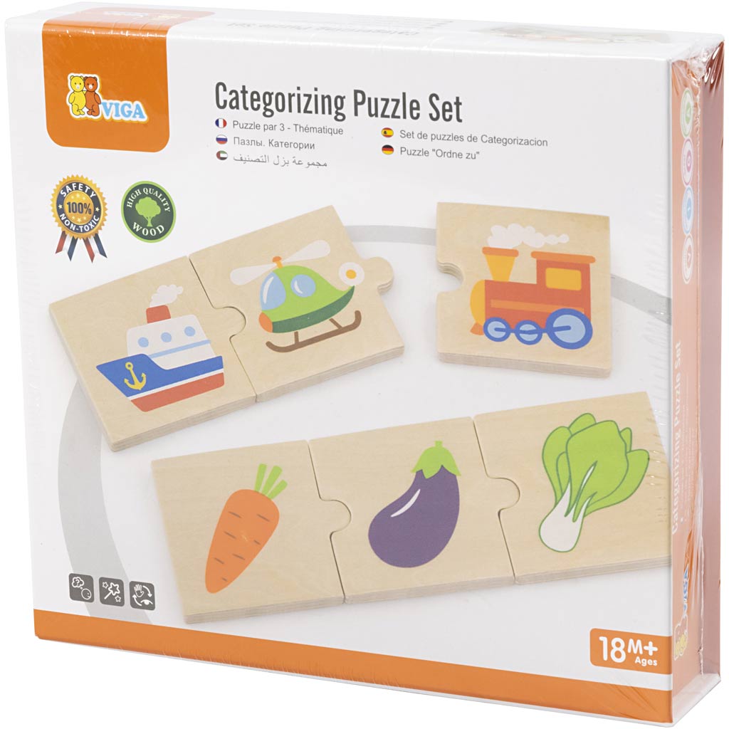 Puzzle Viga, 8 parti 1 set