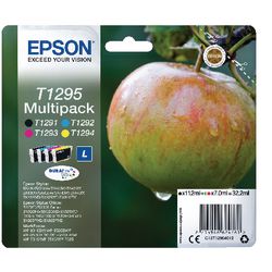 Cartucce d'inchiostro epson t1295 nero ciano magenta giallo