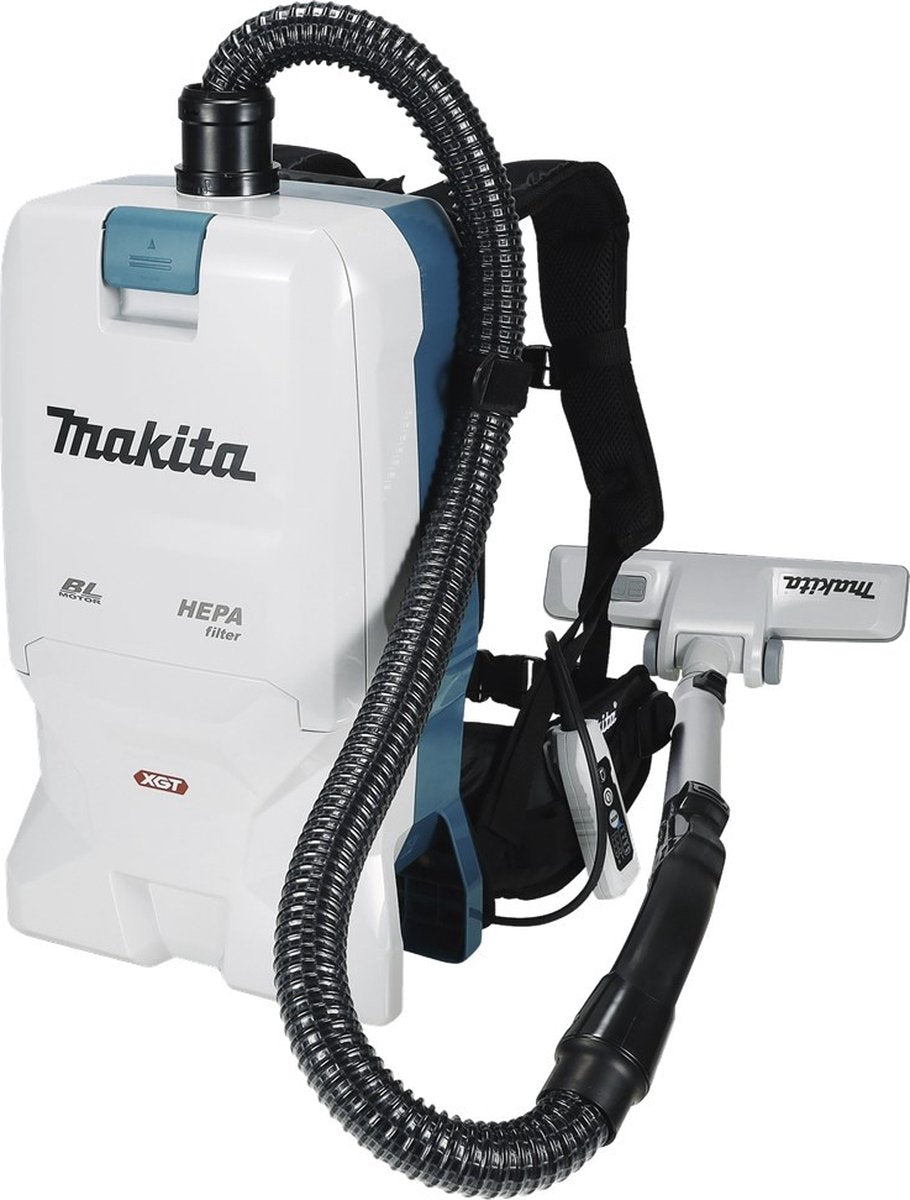 Makita VC011GZ 40V Max Aspirapolvere a zaino per la pulizia | senza batterie e caricabatterie | nella scatola - vc011gz