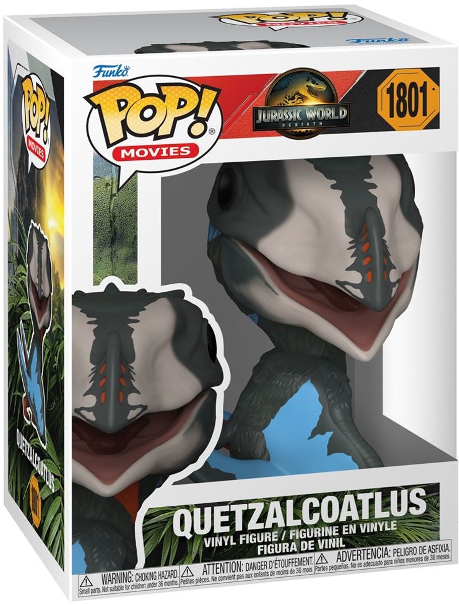 Funko pop movies: jurassic world rebirth - quetzalcoatlus - pop #1801