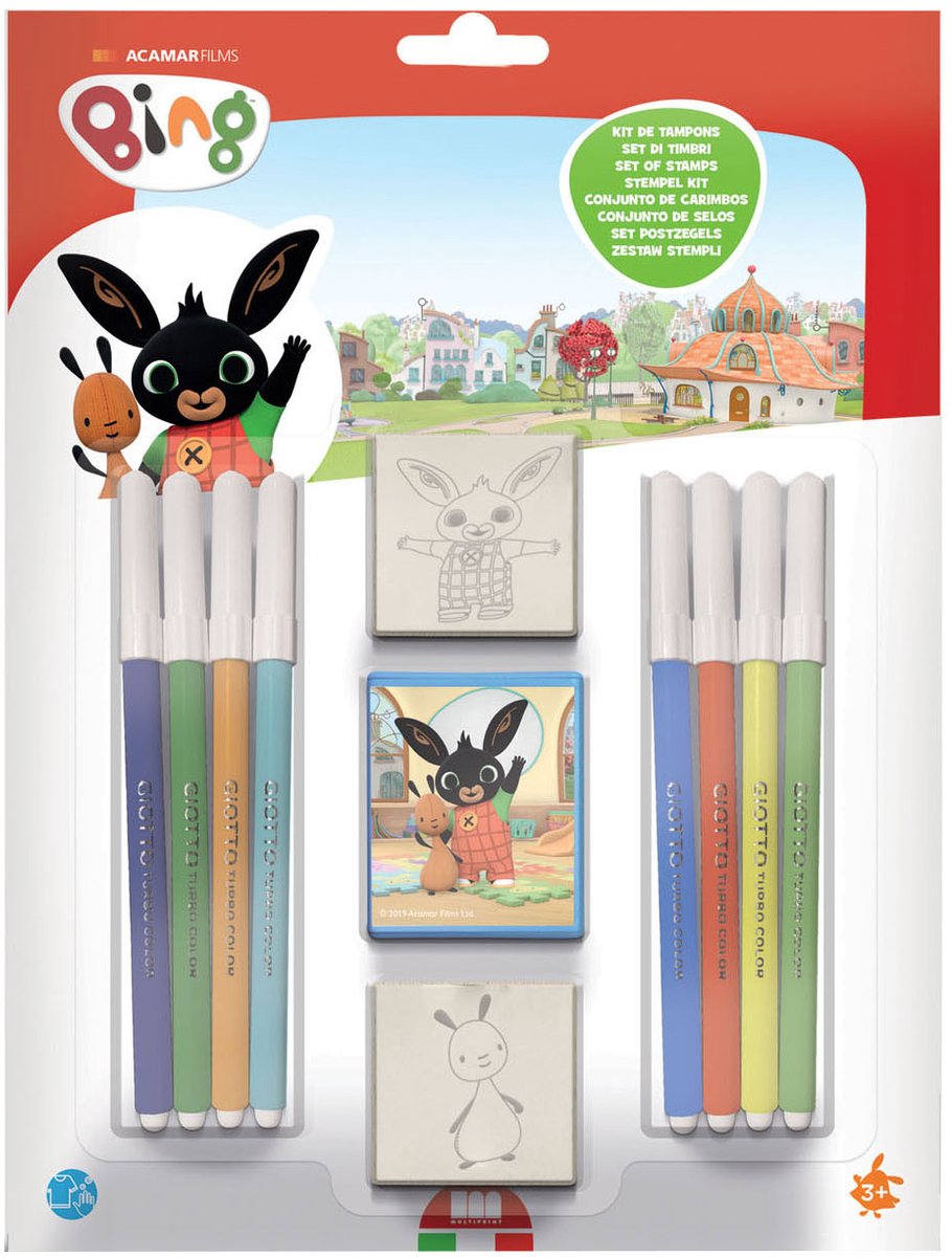 Conjunto de sellos multiprint, 11dlg.
