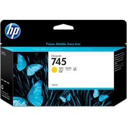 Cartucho de tinta hp 745 f9j96a amarillo