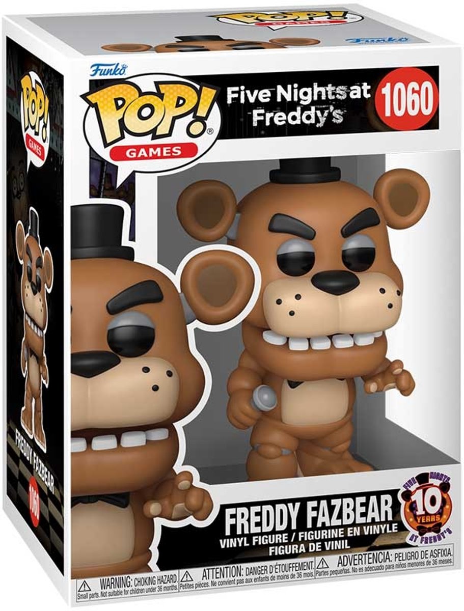 Funko Five Nights at Freddy's Freddy Fazbear figura in vinile 1060 pop! multicolore