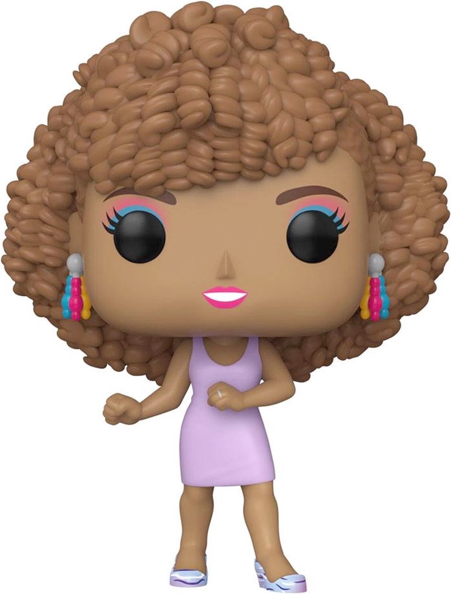 ¡Funko! funko-pop! figura coleccionable whitney houston - iconos iwdws 9 cm