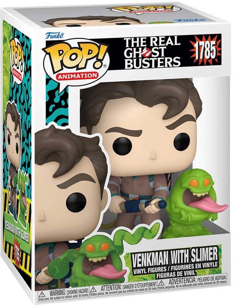 Funko pop amico: trg - venkman w slimer.