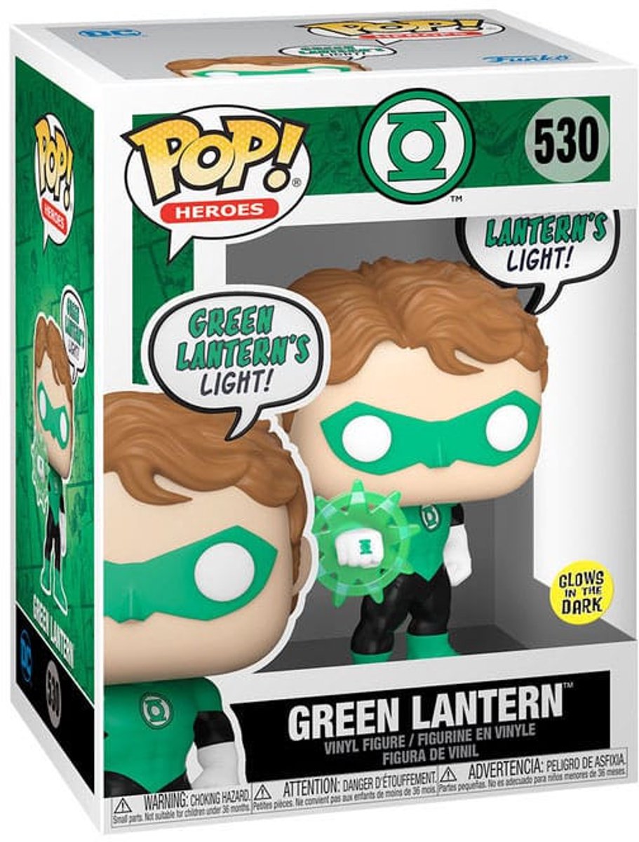 Funko DC Cómics Pop! héroes vinilo linterna verde (cuidado) #530