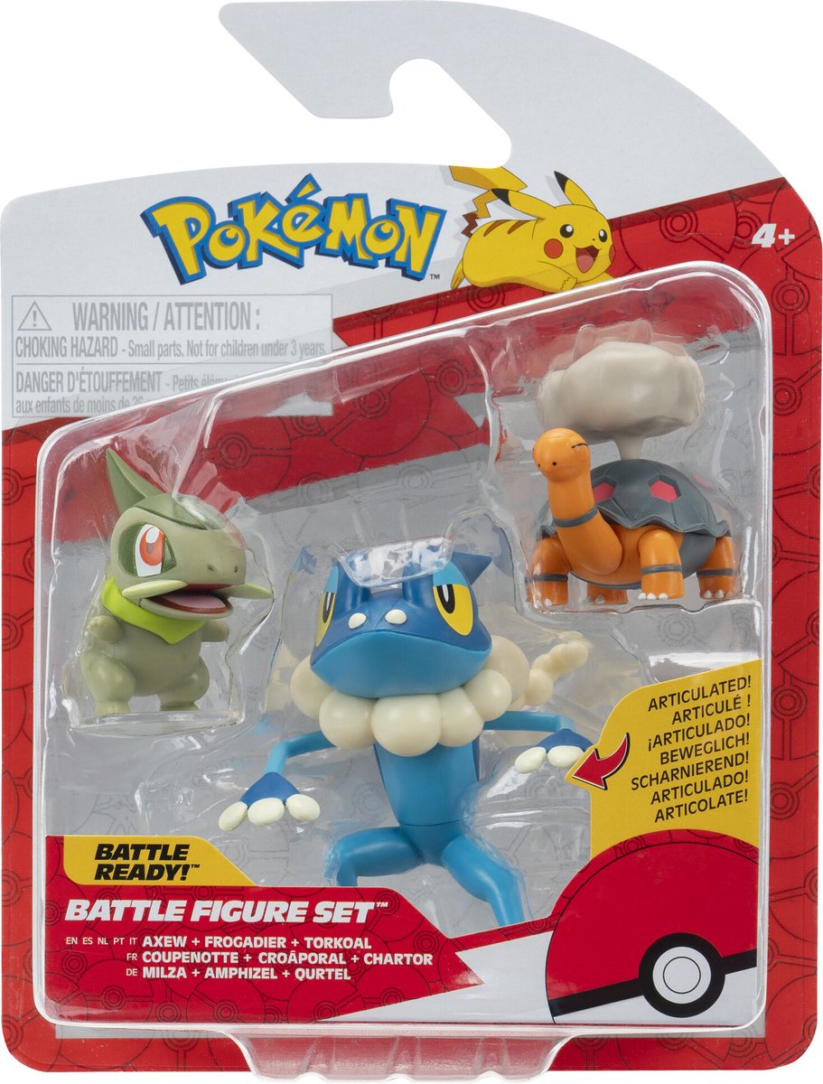 Pokémon Battle Figures 6 Pack