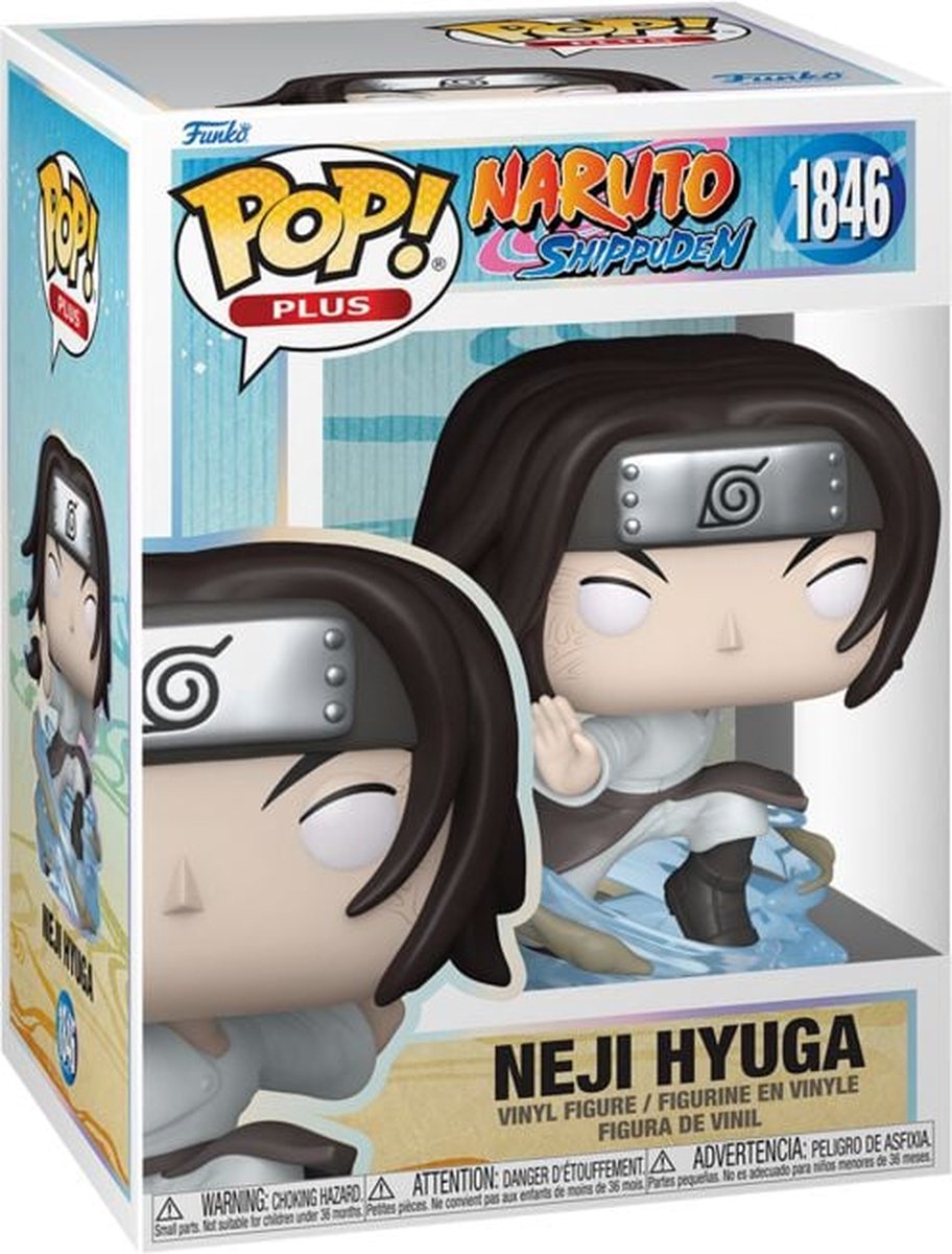 Funko Naruto Neji Hyuga figura in vinile 1846 pop! PVC multicolore: anime, fan merch, serie TV