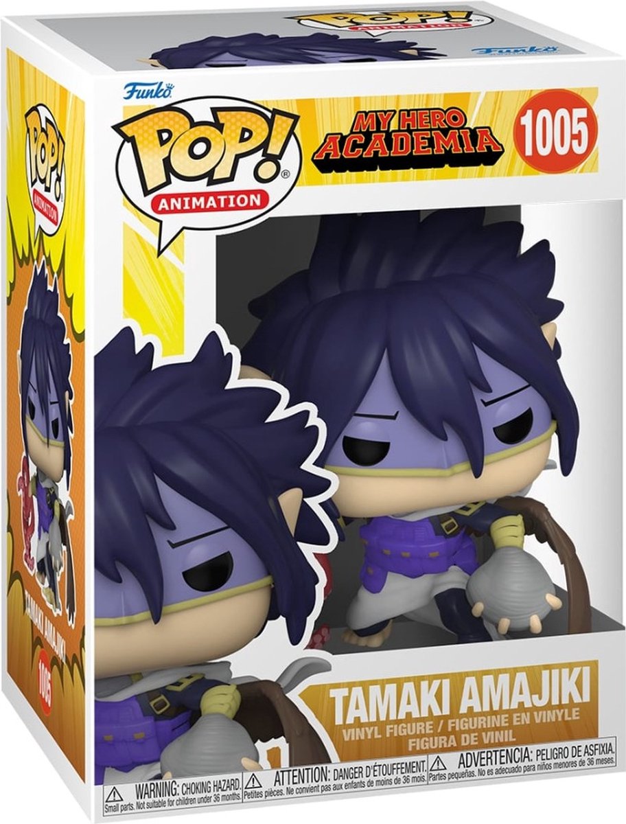 Funko my hero academia figura coleccionable pop! animación tamaki disfrazado de héroe 9 cm multicolores