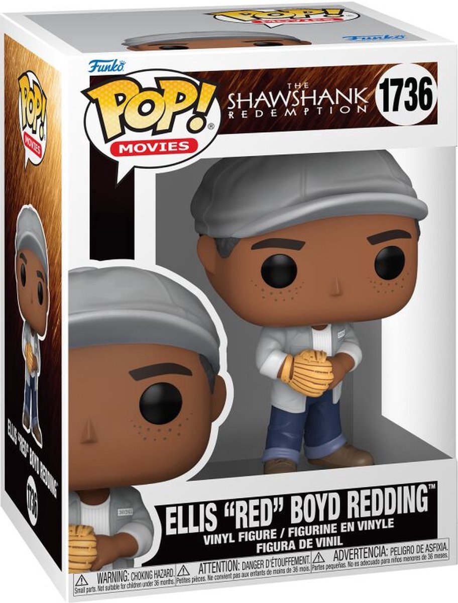 Funko pop the shawshank redemption - ellis red boyd redding - 3+ jaar