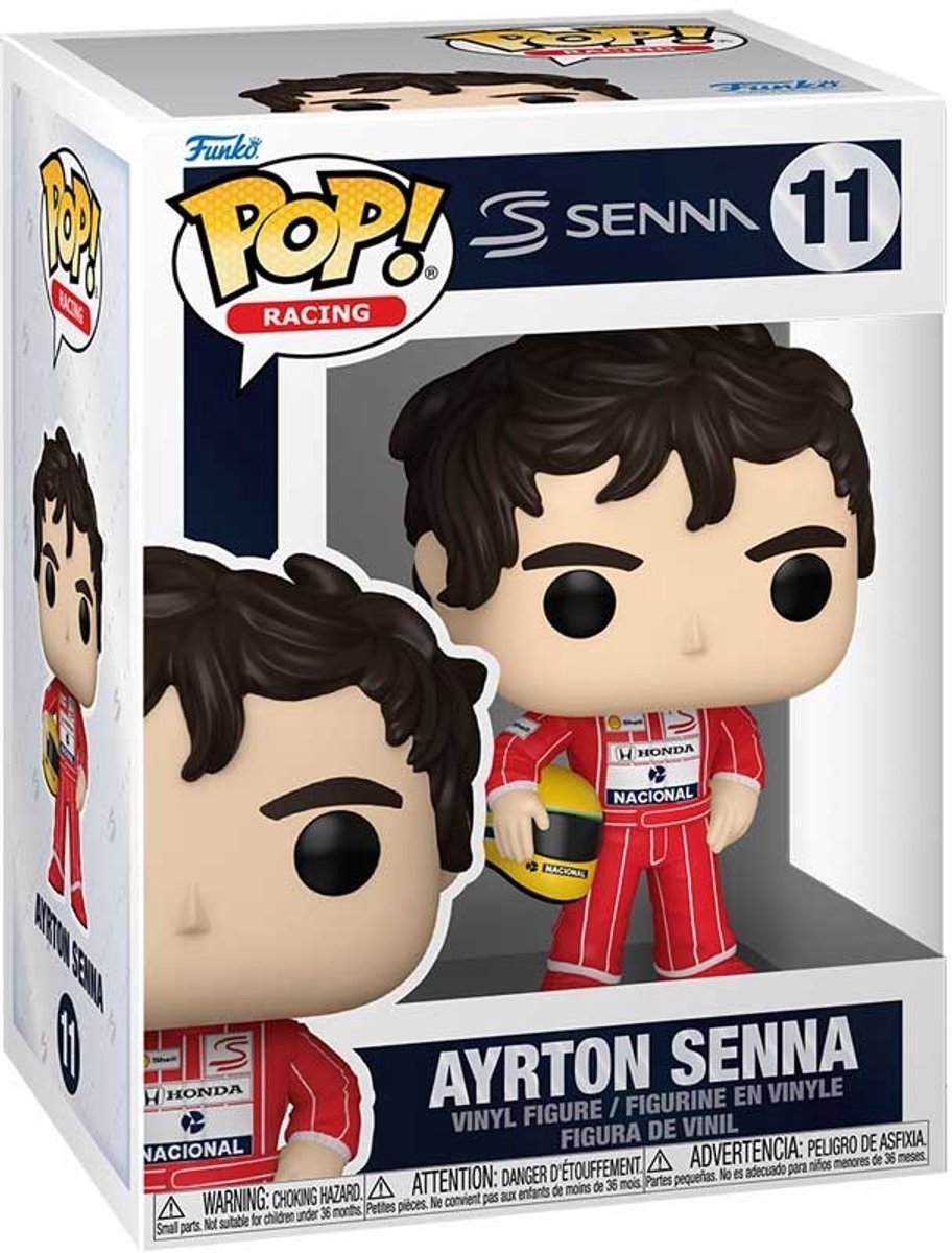 Funko pop racing: senna - ayrton senna (mclaren) pop #11