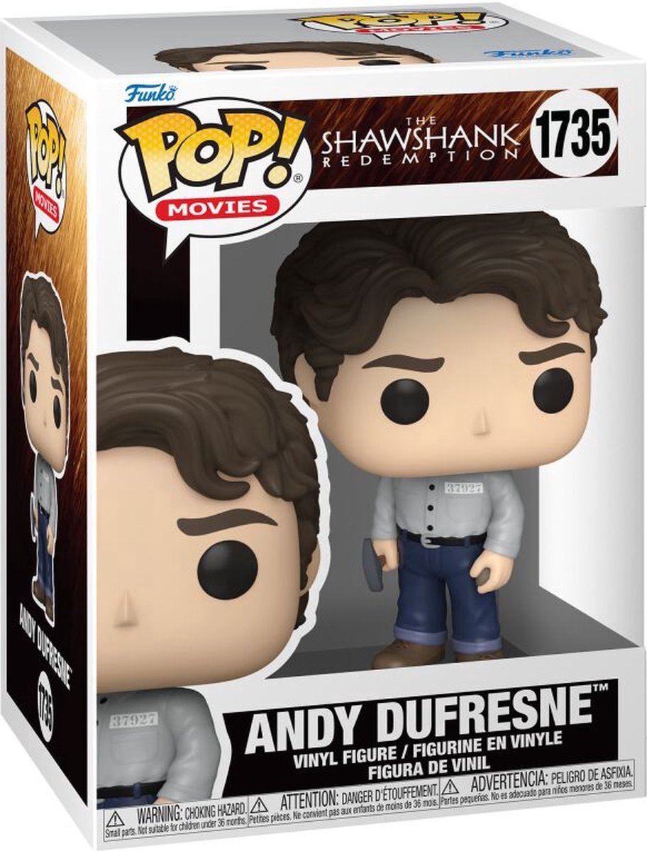 Funko pop movies: the shawshank redemption - andy dufresne pop #1735