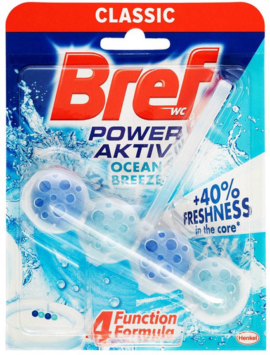 Bref poweraktiv 50gr blocco per WC oceano