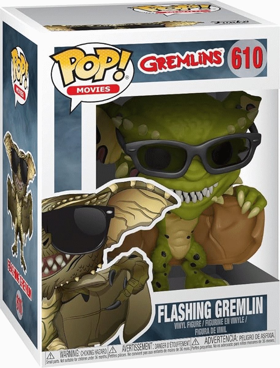 Películas funko pop: gremlins - gremlin pop intermitente #610