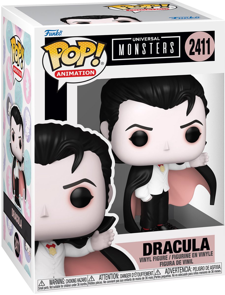 Funkopop! animazione: mostri universali - dracula #2411
