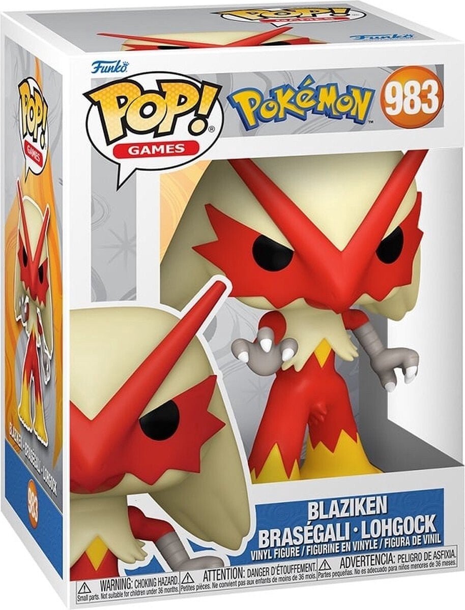 Giochi Funko pop: pokémon - blaziken pop #983