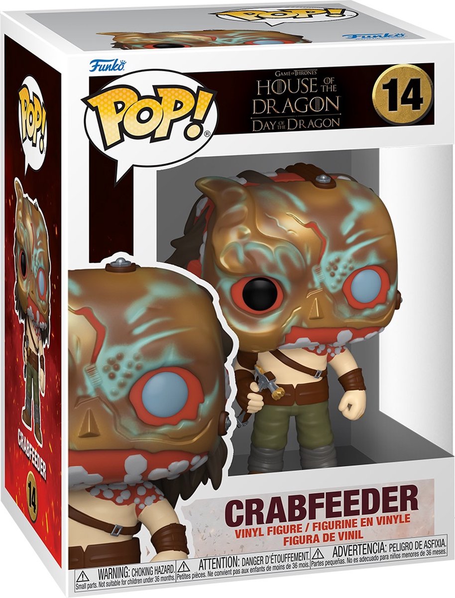 Funko pop television: La casa del drago - Crabfeeder - Pop #14