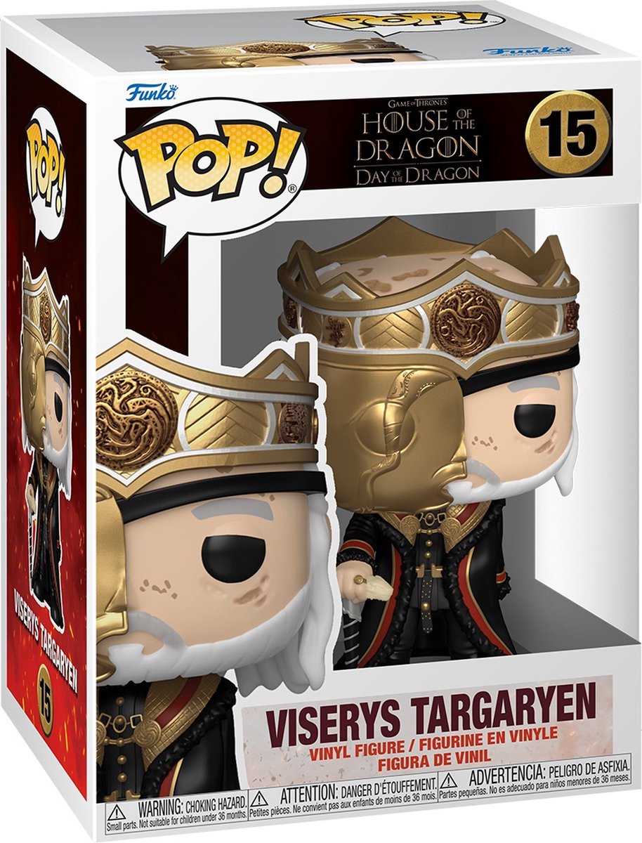 Funko pop television: house of the dragon - masked viserys - pop #15