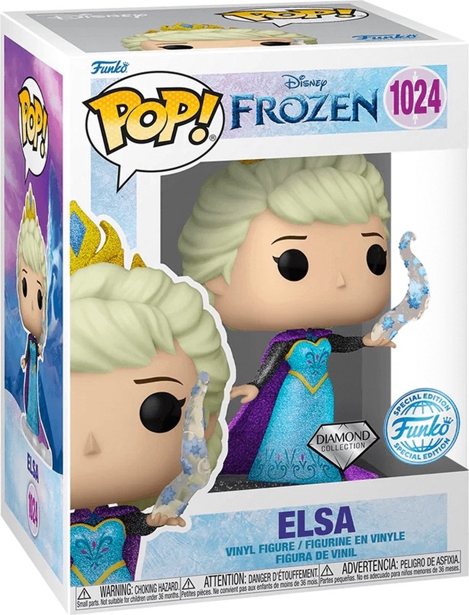 Funko pop disney: princesa definitiva elsa - pop #1024