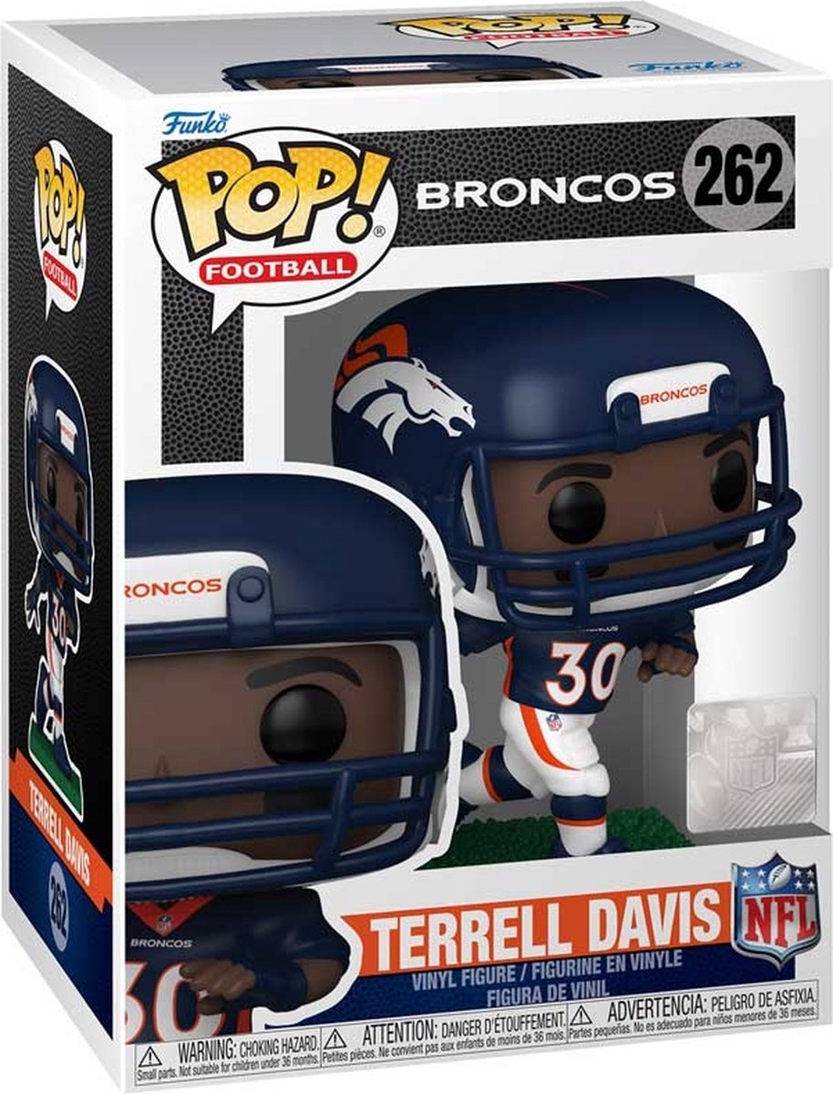 Funko Legends Pop! NFL: Terrell Davis (Broncos) per Sport Fanzone