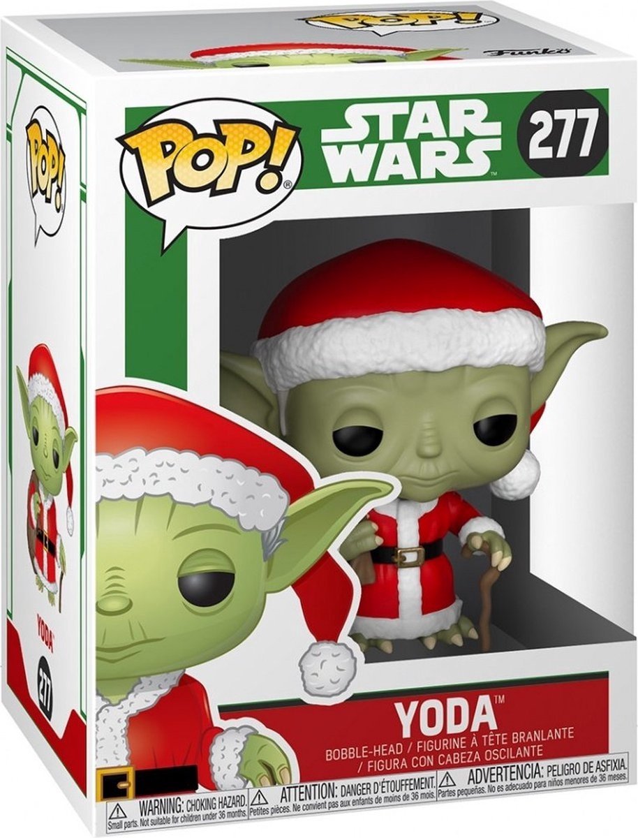 Funko Pop Star Wars: Vacanze - Yoda Pop #277