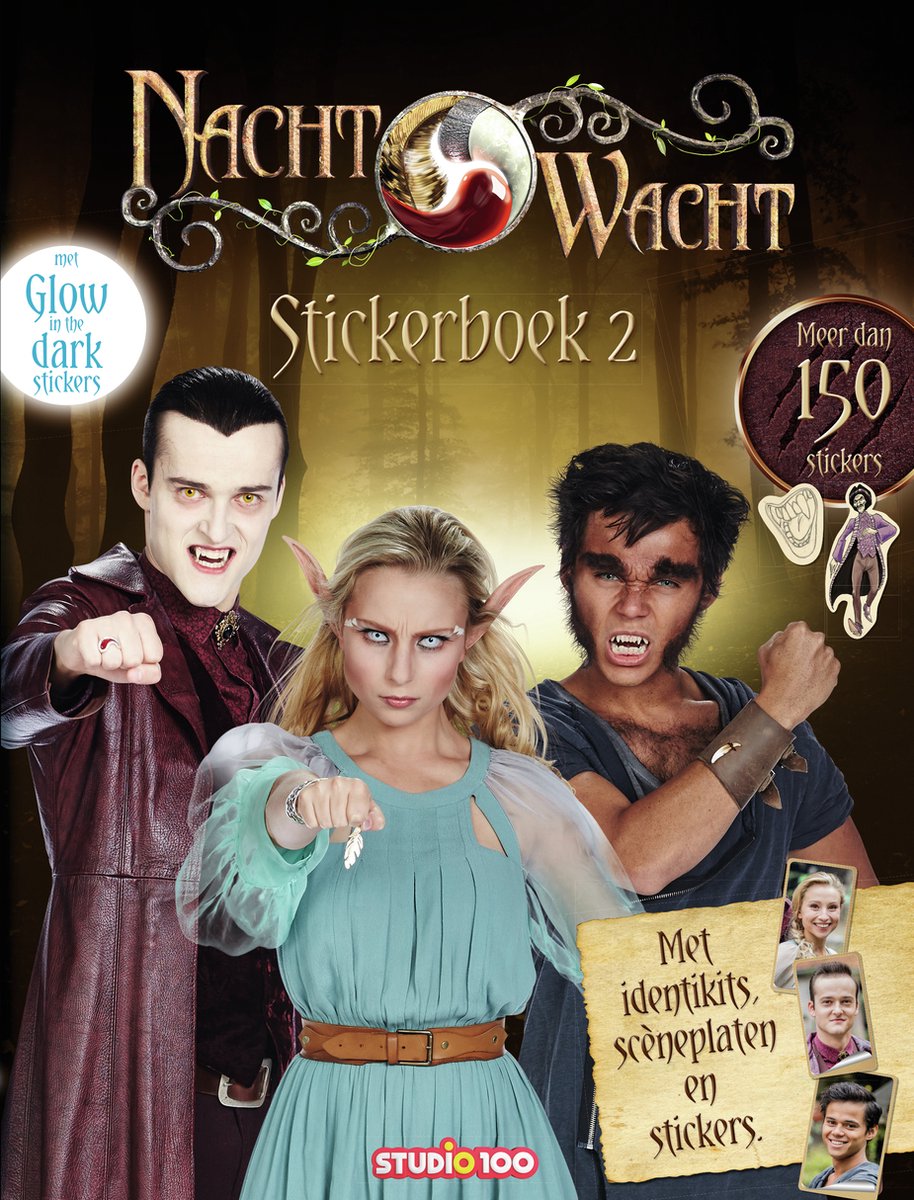 Studio 100 - nachtwacht nachtwacht stickerboek 2