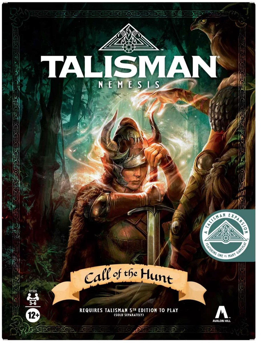 Asmodee talisman nemesis: call of the hunt bordspel