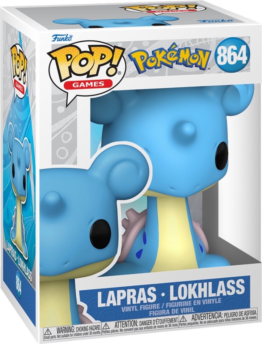 Giochi Funko Pop: Pokemon Lapras Pop #864