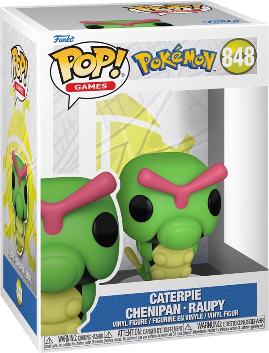 Giochi Funko Pop: Pokemon Caterpie - Pop #848