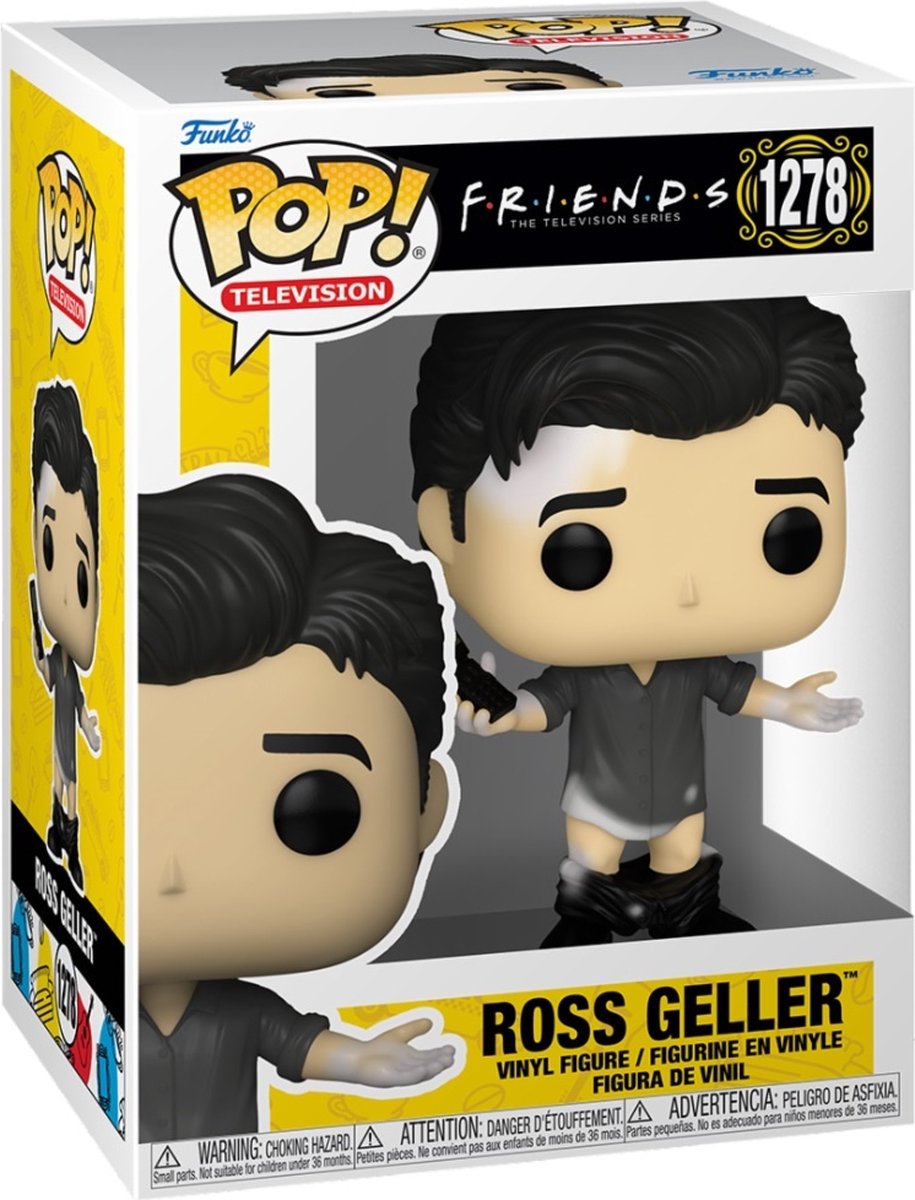 Funko pop television: amici - ross geller - pop #1278
