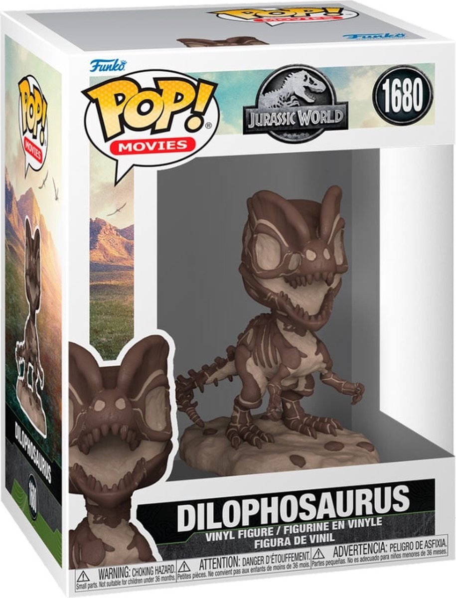Funko Doll! Películas Jurassic World Dilophosaurus (fósil