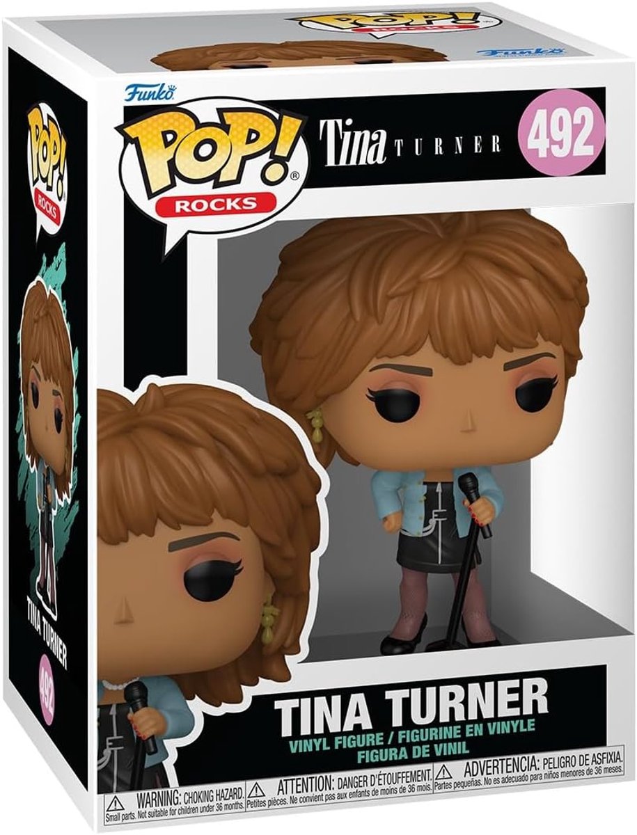 Funko Tina Turner che amore con (pop! Rocks) figur in vinile 492 unisex pop! - neutro - standard