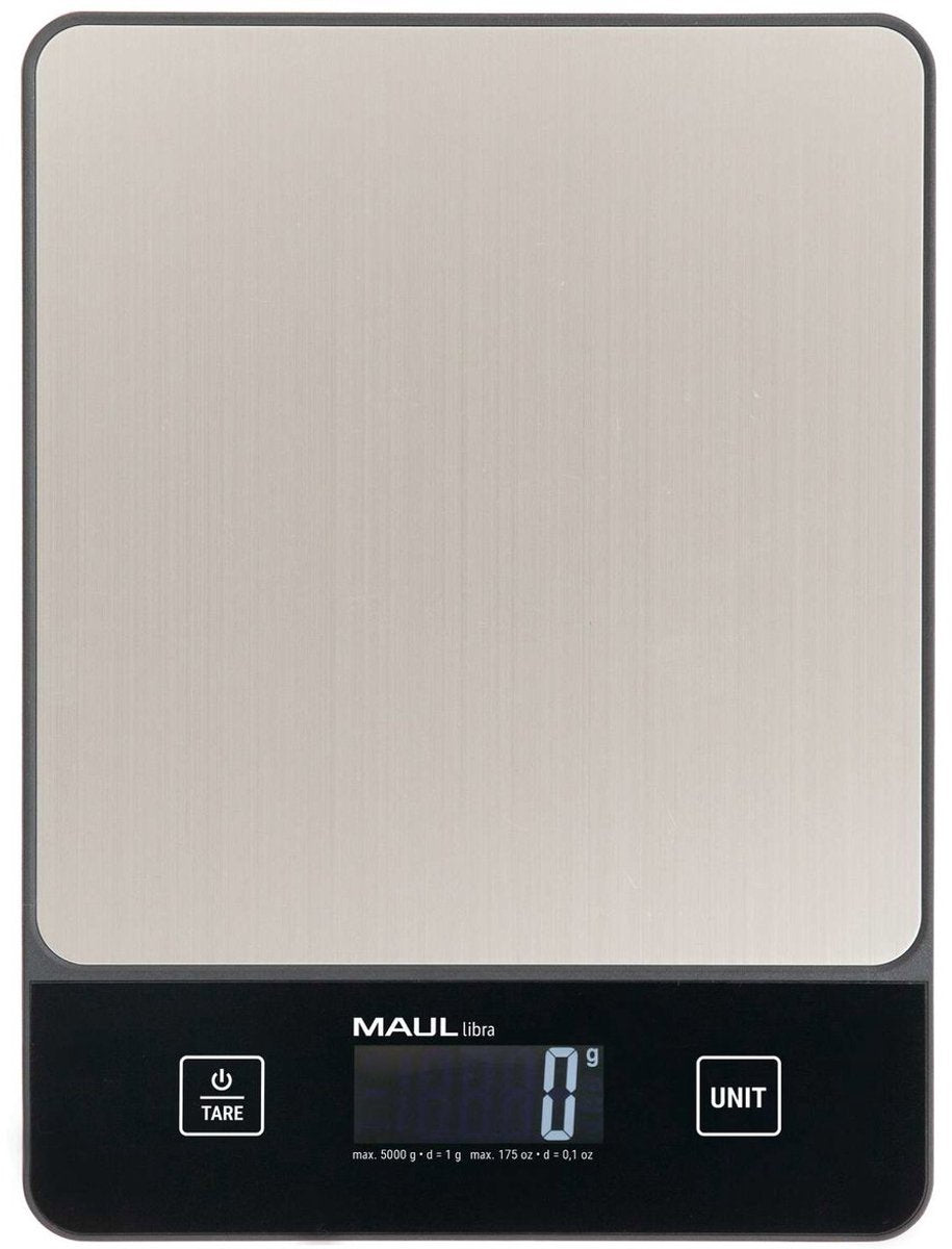 Báscula de letras Maul Libra 5 kg batería negra