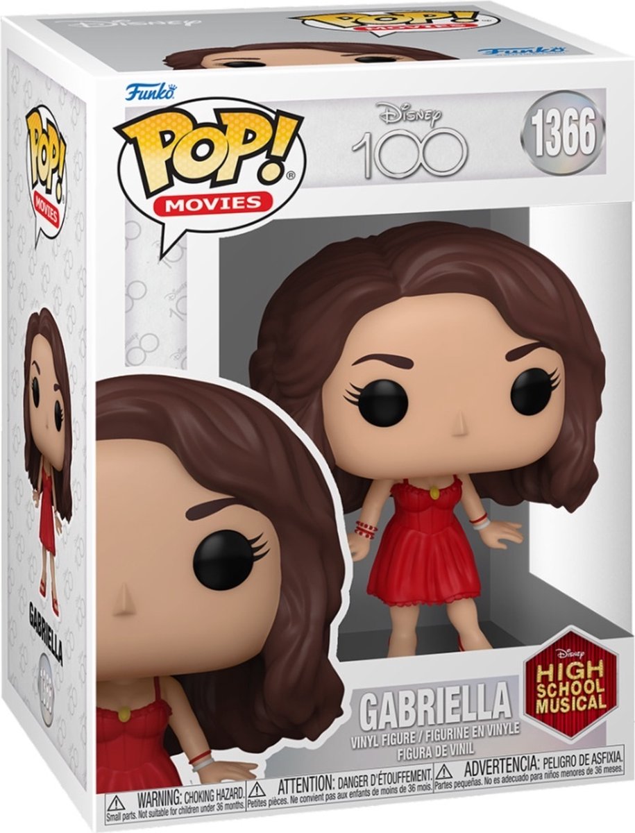 Funko pop film: high school musical - gabriella - pop #1366