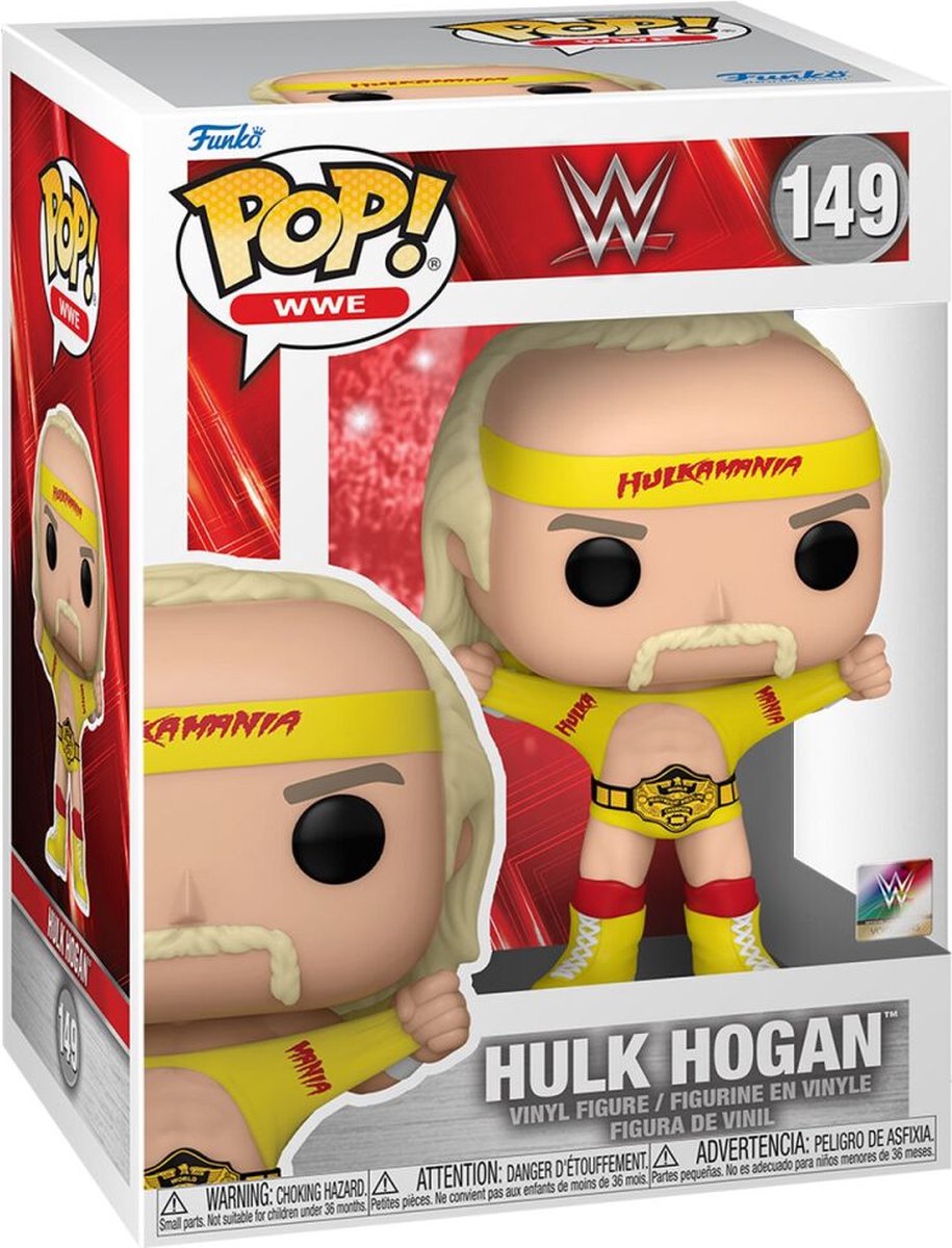 Funko pop wwe: hulk hogan - pop #149