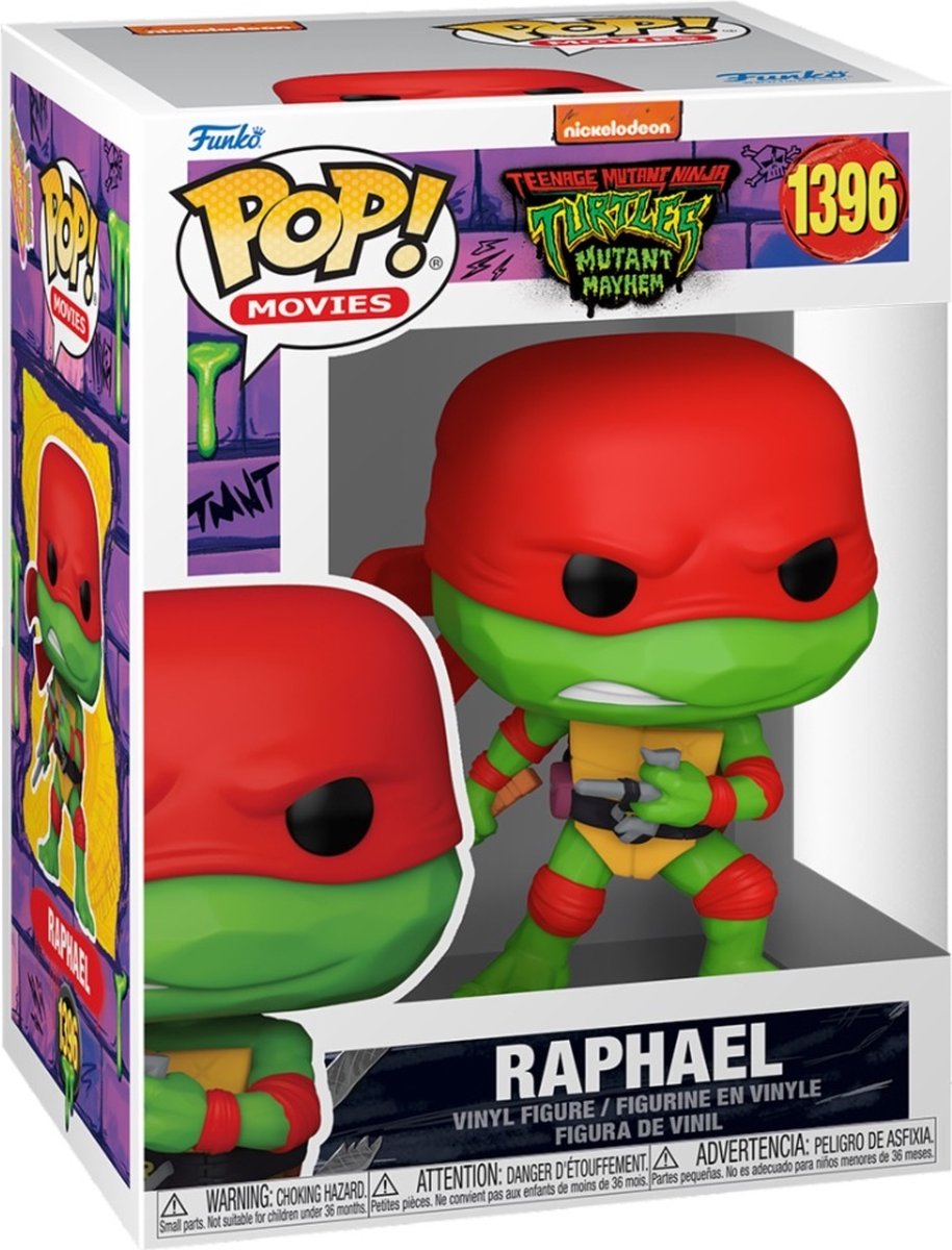 Funko pop film: tmnt raphael - pop #1396