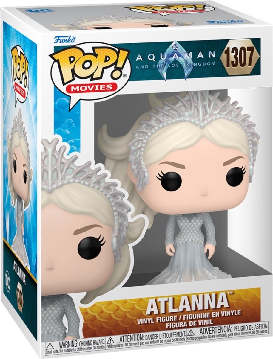 Funko pop movies: aquaman - atlanna - pop #1307
