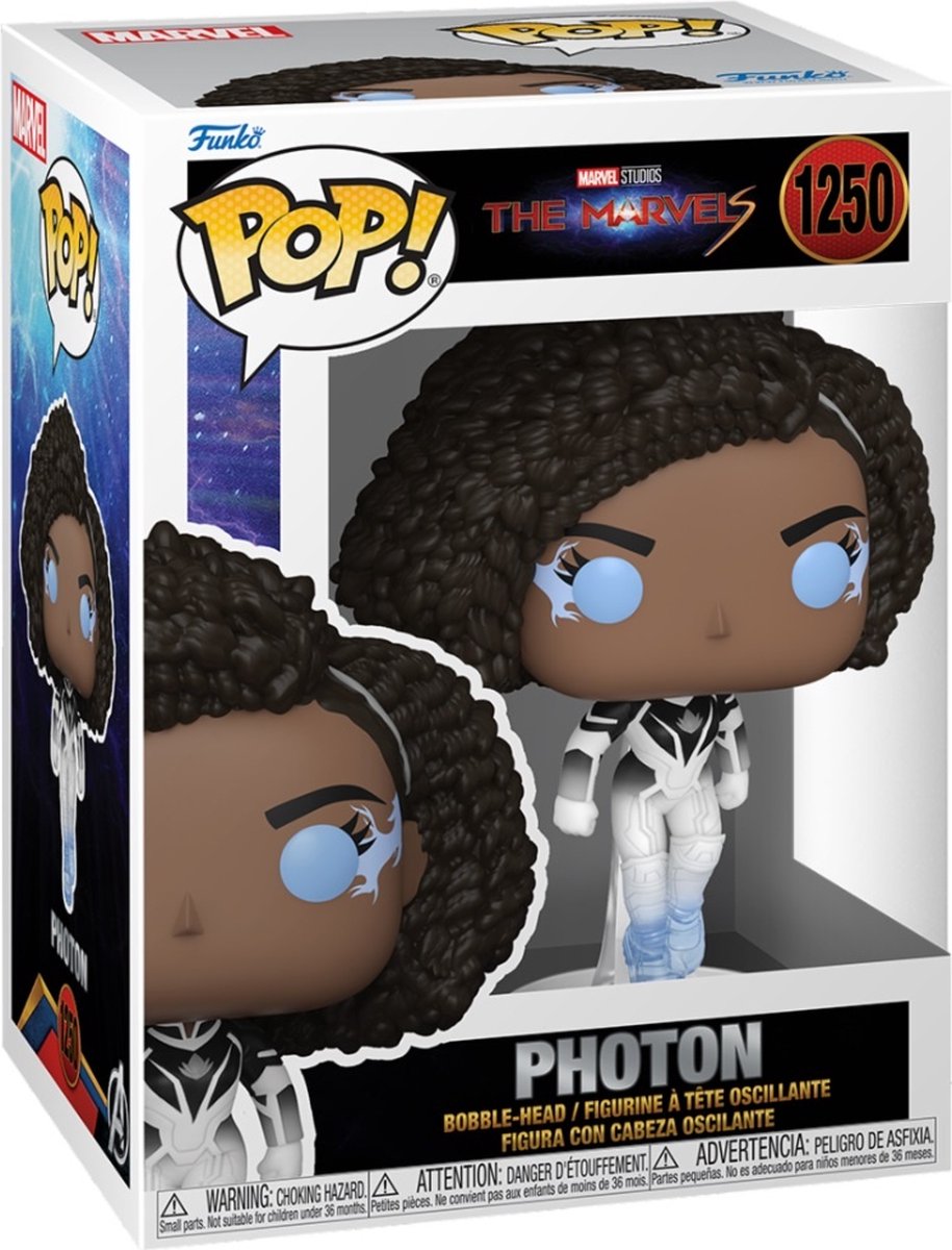 Funko pop marvel: las maravillas - fotón - pop #1250