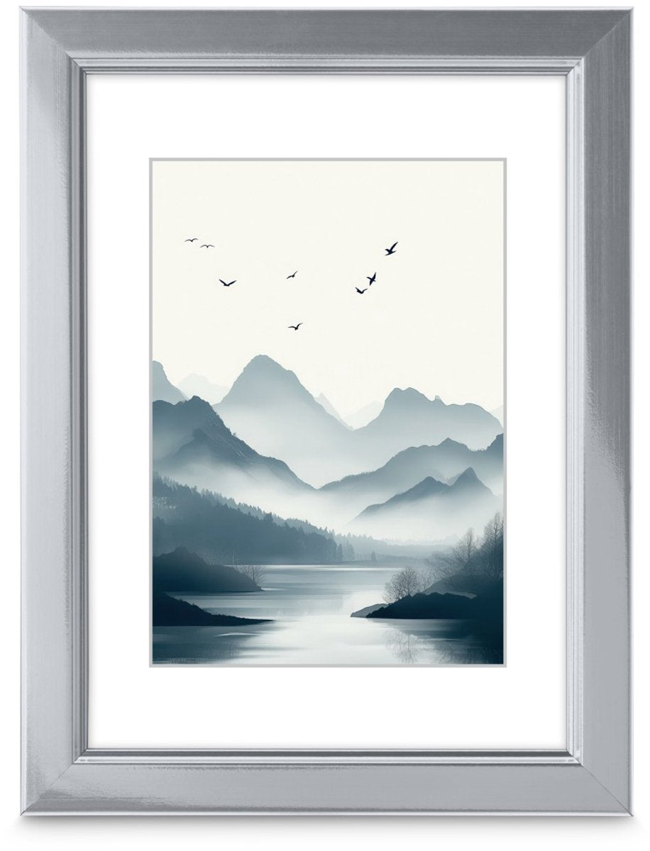 Cornice per foto Hama - freddo - 30 x 40 cm - argento