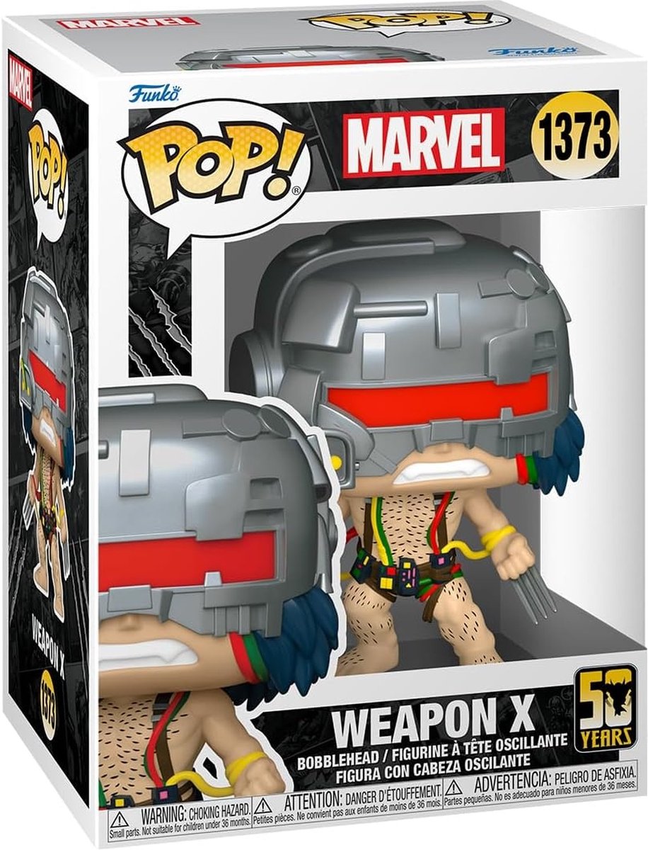 Funko pop Marvel: Wolverine 50th – Arma X - Pop #1373