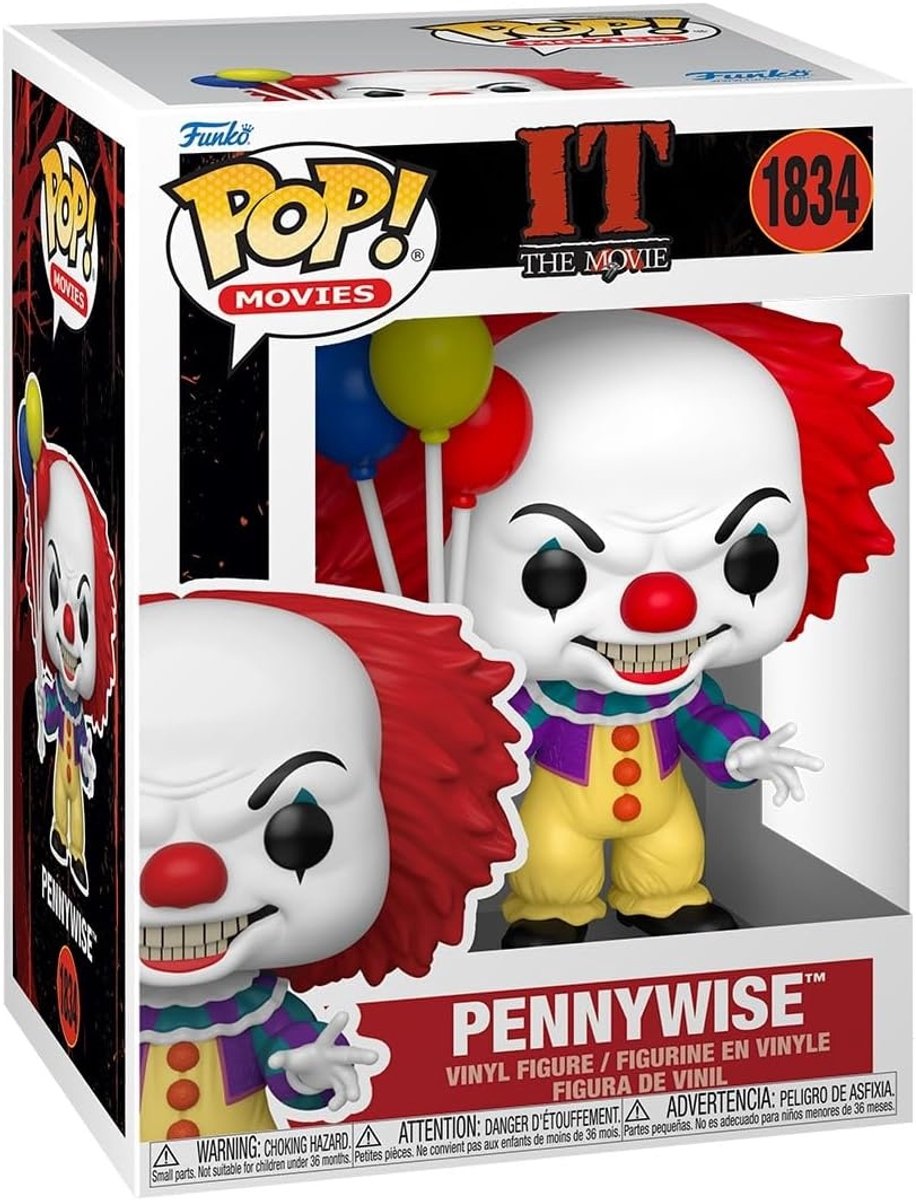Funko pop movies: it - pennywise - pop #1834